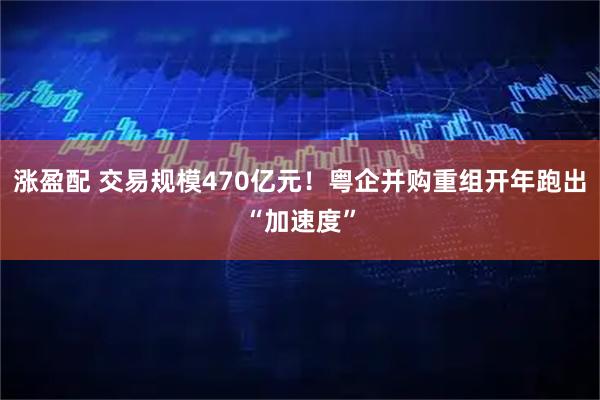 涨盈配 交易规模470亿元！粤企并购重组开年跑出“加速度”