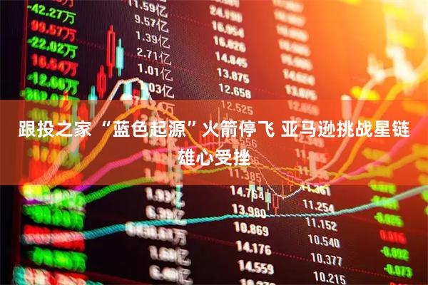 跟投之家 “蓝色起源”火箭停飞 亚马逊挑战星链雄心受挫