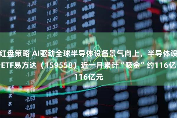 红盘策略 AI驱动全球半导体设备景气向上，半导体设备ETF易方达（159558）近一月累计“吸金”约116亿元