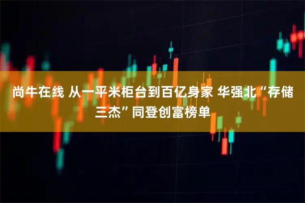 尚牛在线 从一平米柜台到百亿身家 华强北“存储三杰”同登创富榜单
