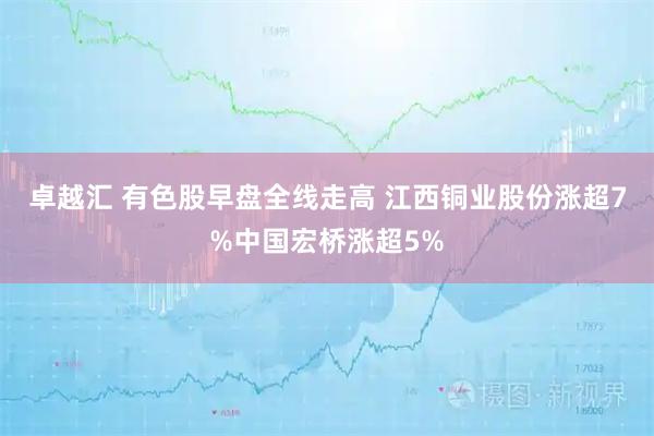 卓越汇 有色股早盘全线走高 江西铜业股份涨超7%中国宏桥涨超5%